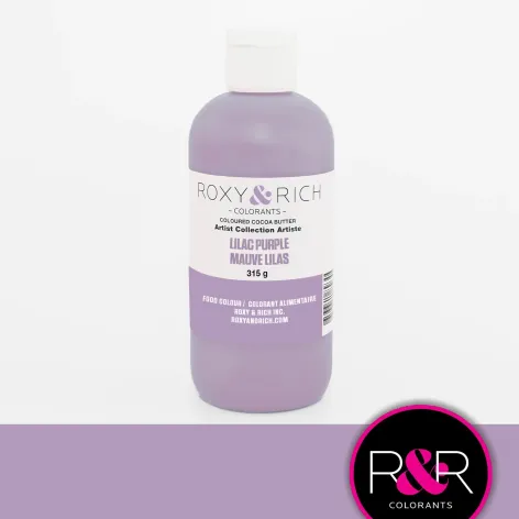 Coloured Cocoa Butter; Lilac Purple